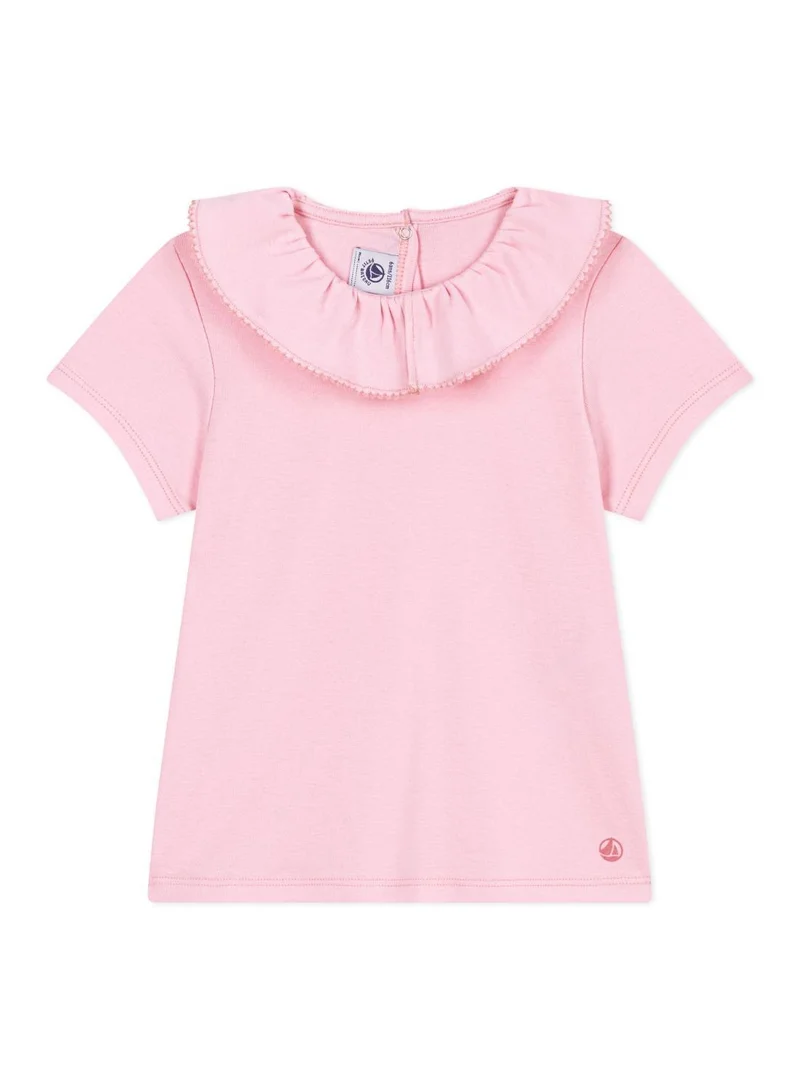 بيتي باتو Children's short-sleeved plain cotton T-shirt